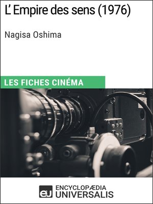 cover image of L'Empire des sens de Nagisa Oshima
